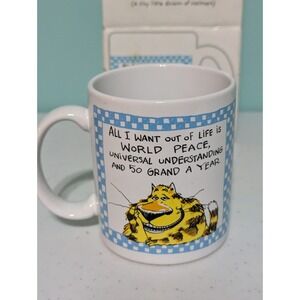 Hallmark Shoebox Greeting Coffee Mug with Original Box Vintage